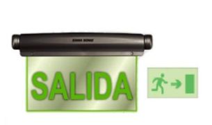 SEÑALIZADOR DE SALIDA CON LEDS FIGURA PUERTA